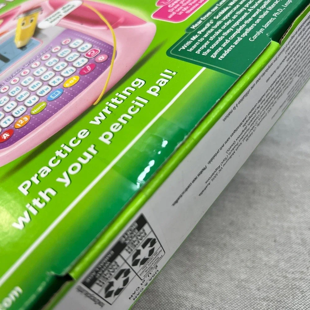 LeapFrog Mr Pencils Scribble, Write and Read Learning Toy, Pink